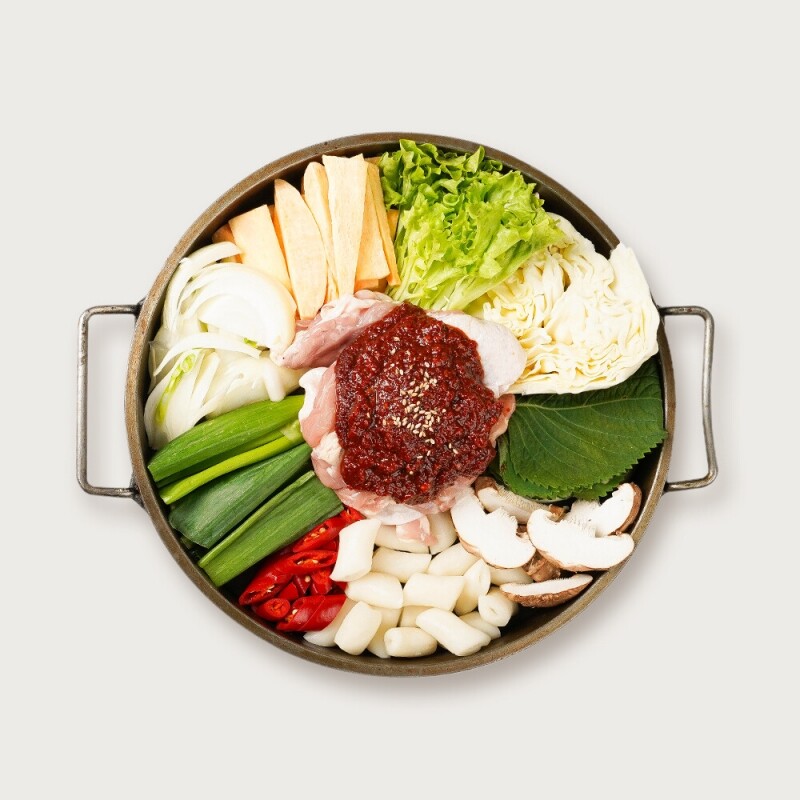 강원더몰,(원더라이브) 삼성닭갈비 닭갈비 밀키트 1.15kg(2~3인분)